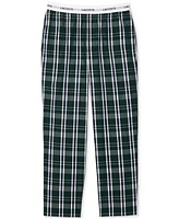 Lacoste Men's Cotton Plaid Pajama Pants