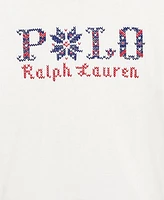 Polo Ralph Lauren Big Girls Logo Cotton Boxy Long-Sleeve Tee