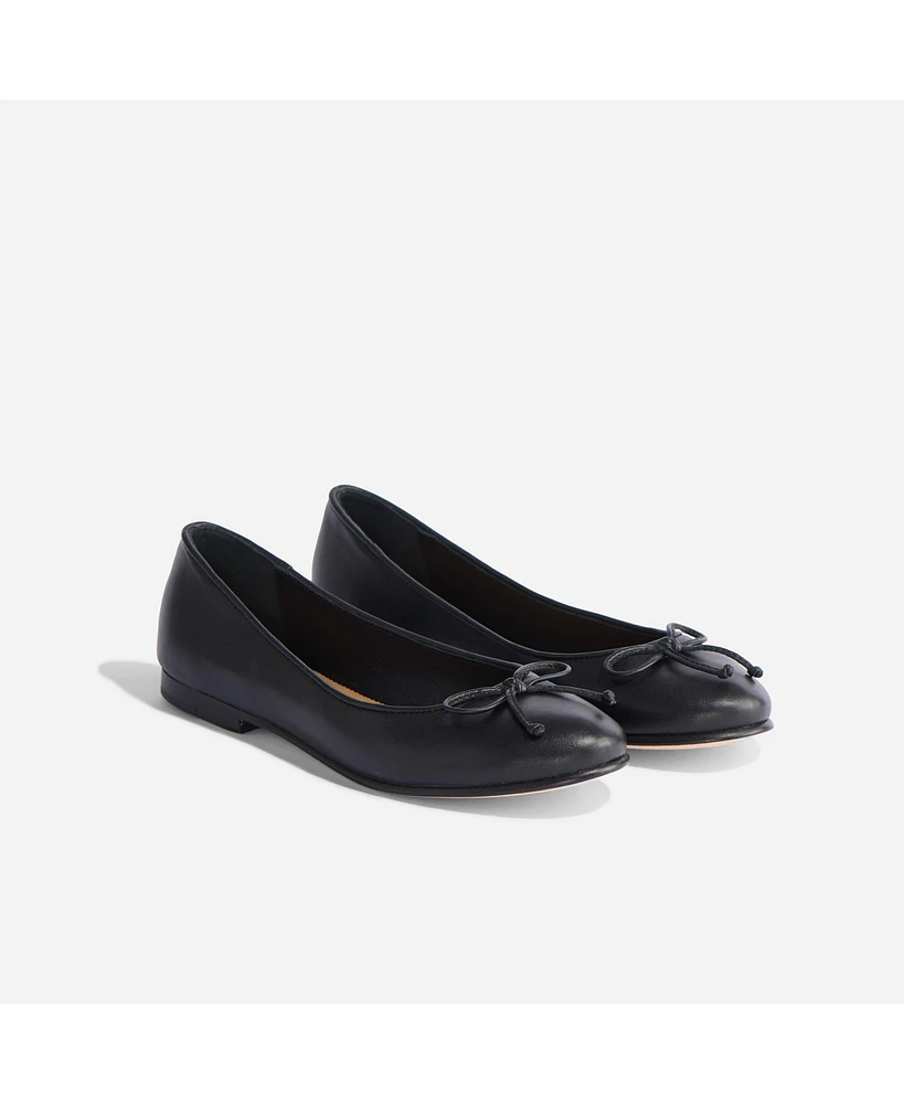 Nisolo Bea Go-To Ballet Flat with Bow