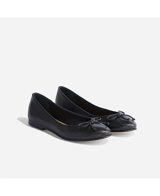Nisolo Bea Go-To Ballet Flat with Bow