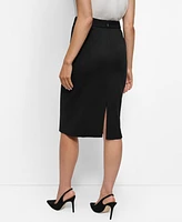 Dkny Women's Double-Zip-Front Pencil Skirt