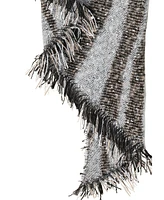 Olsen Sequin Embellished Blanket Scarf