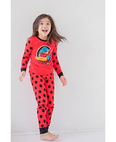 Miraculous Girls Ladybug Vesperia Rena Rouge Pullover Pajama Shirt and Pants Sleep Set to