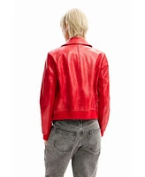 Desigual Women's Retro biker jacket