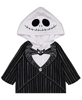 Nightmare Before Christmas Boys Disney Jack Skellington Zip Up Coverall Newborn to
