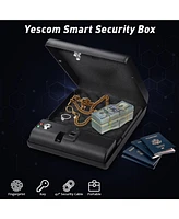 Yescom Digital Electronic Keypad Lock Gun Safe Security Box Cash Jewelry Pistol Key Car