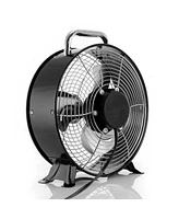 Vie Air 12 Inch High Velocity Dual Speed Retro Metal Drum Fan