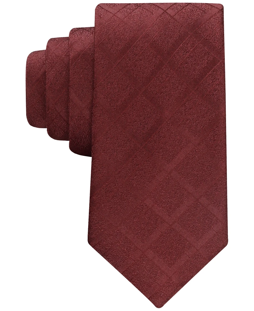 Calvin Klein Men's Yves Grid Tie