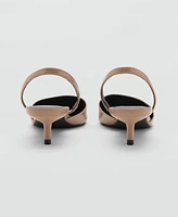 Mango Women's Kitten Heeled Shoes