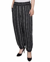 Ny Collection Plus Smock-Waist Pants