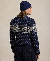 Polo Ralph Lauren Men's Snowflake Cotton-Cashmere Sweater