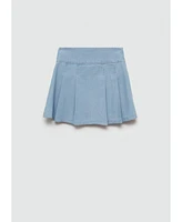 Mango Women's Denim Mini-Skirt