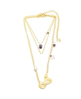 Nectar Nectar New York 18K Gold Plated Nuru Multi Chain Necklace