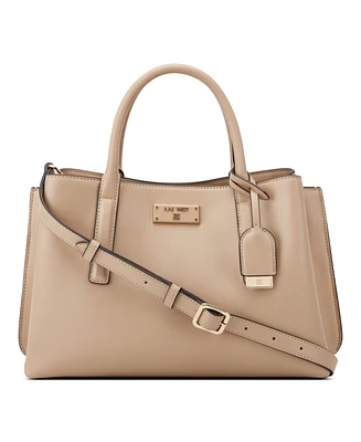 Nine West Leonel 3 Comp Satchel Bag