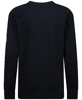 Hurley Big Boys Mountain Horizon Long Sleeve Tee