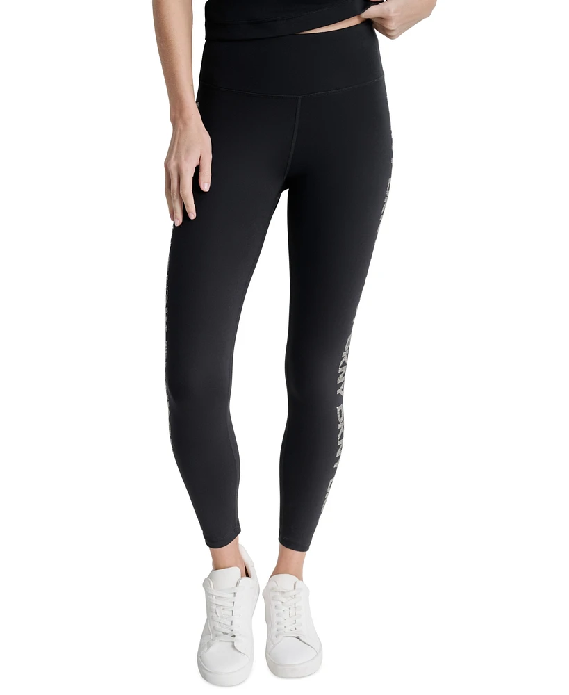 Dkny Sport Women's 7/8 Logo Active Leggings