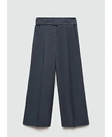 Mango Women's Belted Lyocell Pants