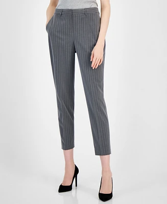 Tahari Asl Women's Classic Pinstripe Trousers