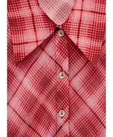 Mango Women's Pinstripe Suit Shirt