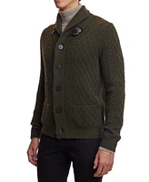 Paisley & Gray Men's Toggle Cable-Knit Cardigan