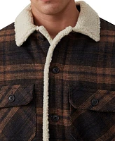 Cotton On Men's Teddy Lined Trucker Jacket