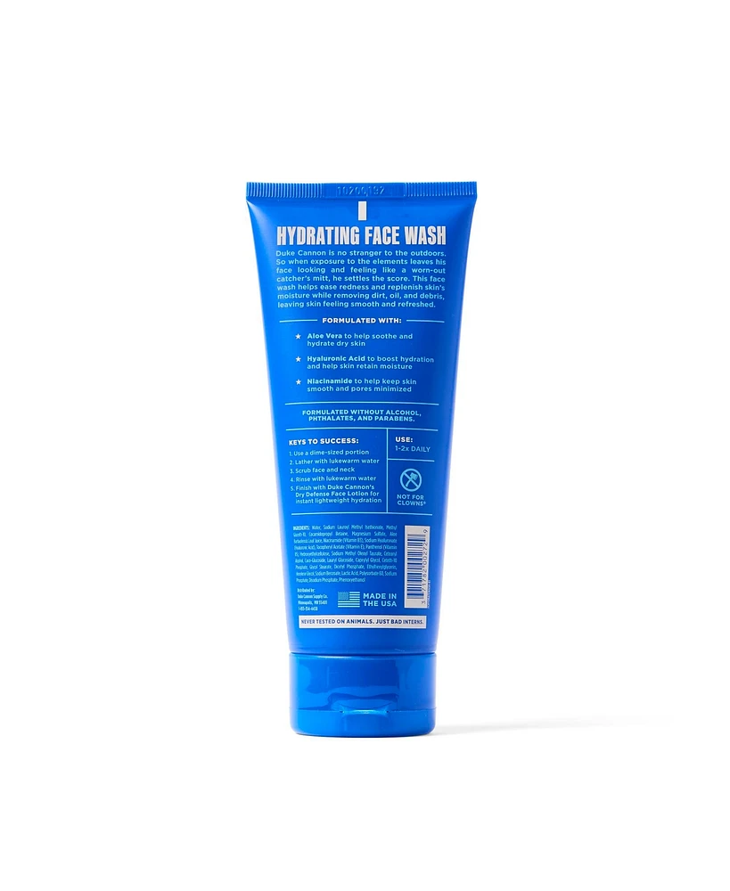 Duke Cannon Hydrating Face Wash