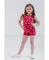 Harry Potter Girls Gryffindor French Terry Sleeveless Romper to