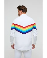 Oosc Men's Baselayer Top - Rainbow Road