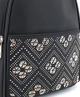 Like Dreams Geometric Sparkle Rhinestone Mini Backpack