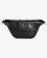 I.n.c. International Concepts Metallic Quilted Belt Bag