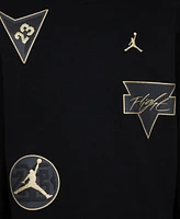 Jordan Big Boys "See Me Shine" Fleece Crew Top