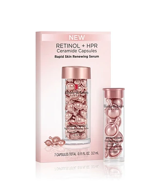 Free Elizabeth Arden Retinol + Hpr Ceramide Capsules 7ct. deluxe sample with any $39.50 Elizabeth Arden purchase