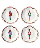 Lenox Nutcracker Assorted Accent Plates, Set of 4