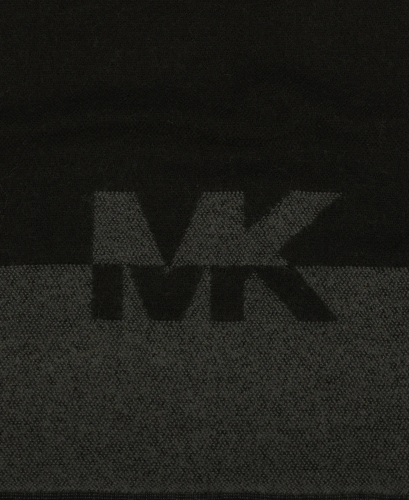 Michael Kors Men's Split Mk Logo Scarf