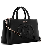 Guess Eco Mietta Small Society Satchel