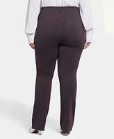 Nydj Plus Marilyn Straight Pants