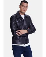 Furniq Uk Men's Fashion Leather Jacket