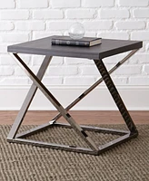 Aegean 23" Wood End Table