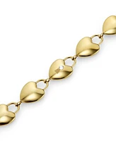 Olivia Burton Women's Locked Heart Gold Plated Bracelet