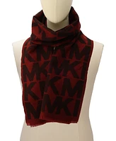 Michael Kors Men's Giant Mk Logo Scarf