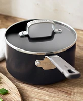 GreenPan X Bobby Flay Professional Grade Ceramic Nonstick 2.53-Quart Saucepan with Lid
