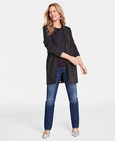 I.n.c. International Concepts Women's Studded Cardigan, Created for Macy's