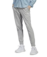 adidas Men's Quick-Drying Fitted-Cuff Logo Pants