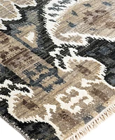 Adorn Hand Woven Rugs Indian Ooak M6002 9'3''x12'3'' Area Rug