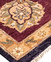 Adorn Hand Woven Rugs Indian Ooak M5918 8'1''x10'1'' Area Rug