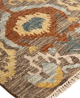 Adorn Hand Woven Rugs Indian Ooak M6137 9'x12'1'' Area Rug