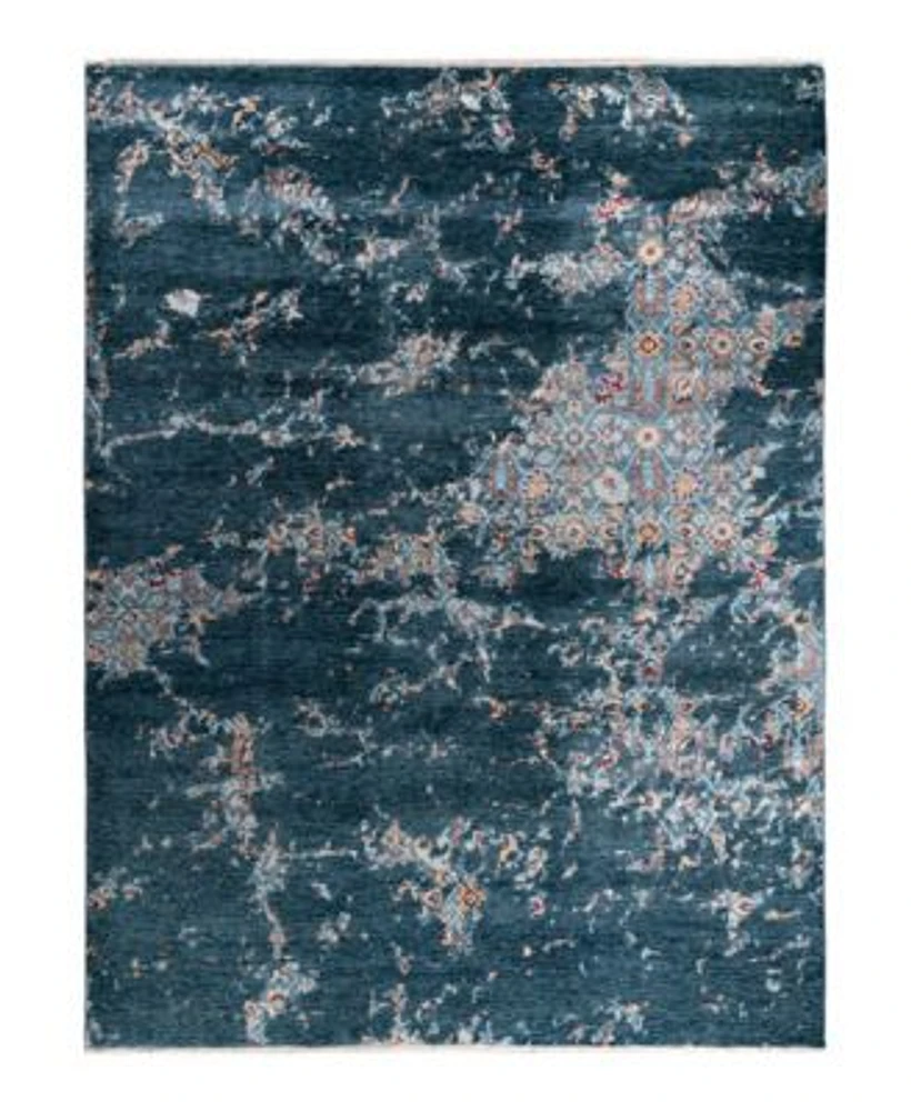 Adorn Hand Woven Rugs Indian Ooak M7857 Rug Collection