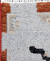Adorn Hand Woven Rugs Indian Ooak M7757 8'x10'4'' Area Rug
