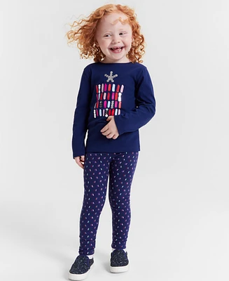 Epic Threads Toddler Girls Long-Sleeve Present Graphic T-Shirt, Created for Macy's