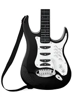 Best Choice Products Kids Electric Musical Guitar Toy Play Set w/ 6 Demo Songs, Whammy Bar, Microphone, Amp, Aux